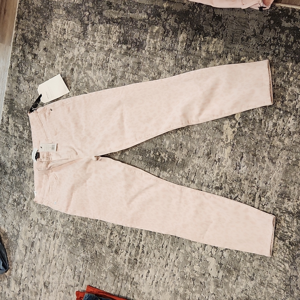 Current Elliott Leopard Rose Jeans